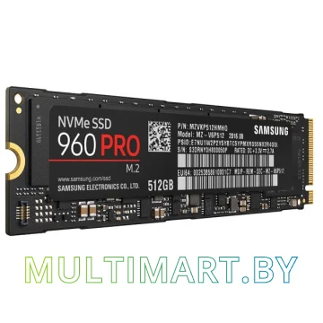 SSD диск Samsung 960 PRO M.2 512GB (MZ-V6P512BW) картинка 3